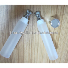 Tubo com aplicador de metal para lipgloss, tubo de bálsamo labial, tubos de cosméticos para lipgloss e essência dos olhos